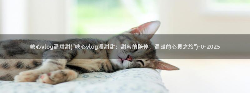 糖心VLOG小桃大片