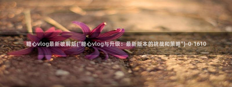 糖心视频vlog破解版下载：糖心vlog最新破解版(\